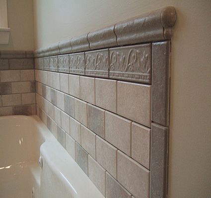 tub wall subway tile