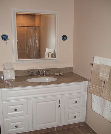 brown granite countertop picture