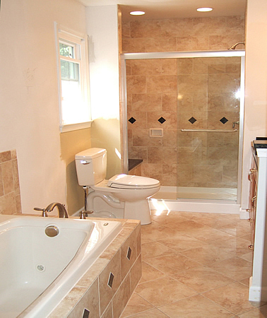 Remodel bathroom window over tub